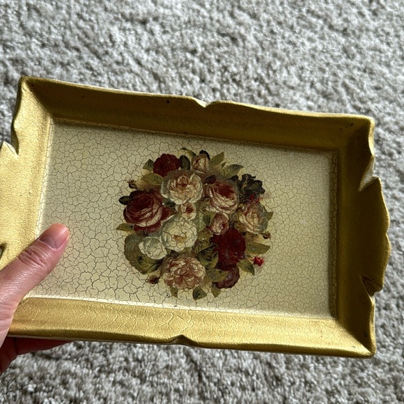 Handcrafted in Italy tray - Picture 1 of 3